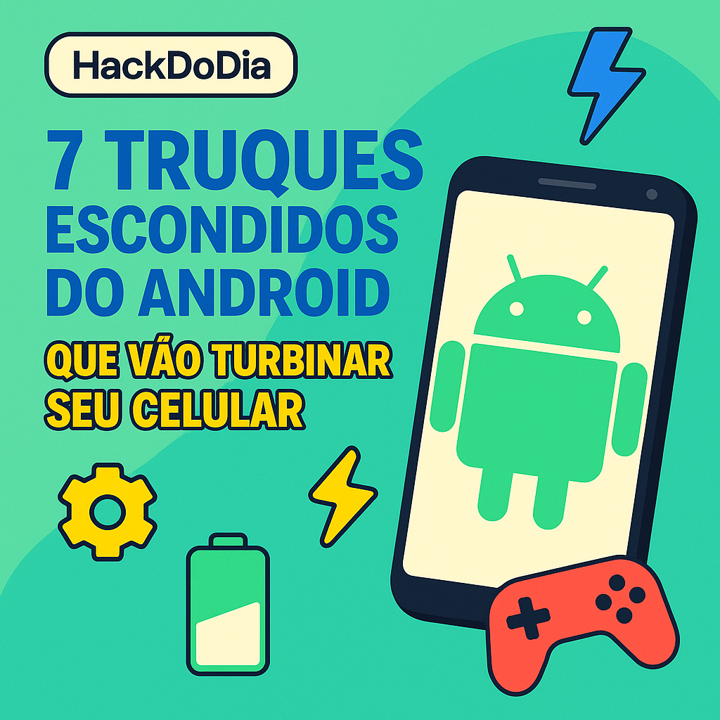 7 Truques Escondidos do Android que vão Turbinar seu Celular Agora mesmo