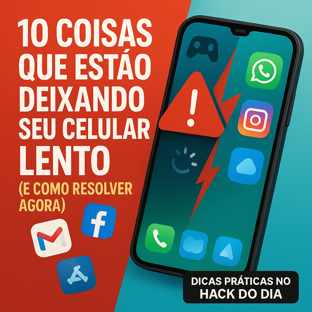 10 Coisas Que Estão Deixando Seu Celular Lento