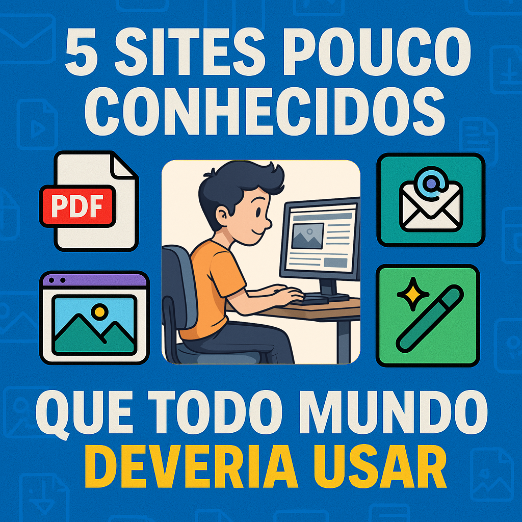5 Sites Pouco Conhecidos Que Vão Facilitar Sua Vida Digital (E Você Vai Querer Usar Todo Dia!)